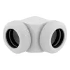 CORSAIR Hydro X Series XF kõvatoru adapter 90 kraadi 12mm OD kuni 12mm OD kõvatoru - 2 tk pakk, valge