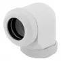CORSAIR Hydro X Series XF kõvatoru adapter 90 kraadi 12mm OD kuni 12mm OD kõvatoru - 2 tk pakk, valge