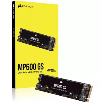 Corsair MP600 GS 1TB M.2 2280 PCIe 4.0 NVMe SSD AES 256-bitise riistvaralise krüpteerimisega