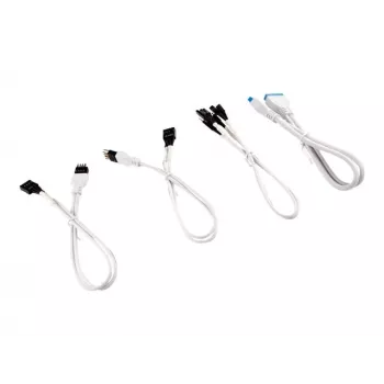 Corsair Premium varjestatud esipaneeli pikenduskomplekt - 30cm (must)