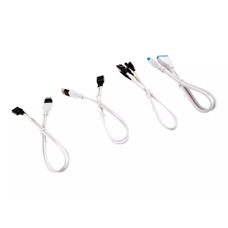 Corsair Premium varjestatud esipaneeli pikenduskomplekt - 30cm (must)