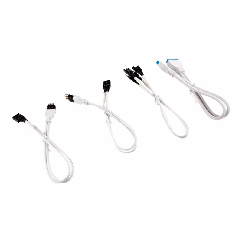 Corsair Premium varjestatud esipaneeli pikenduskomplekt - 30cm (must)