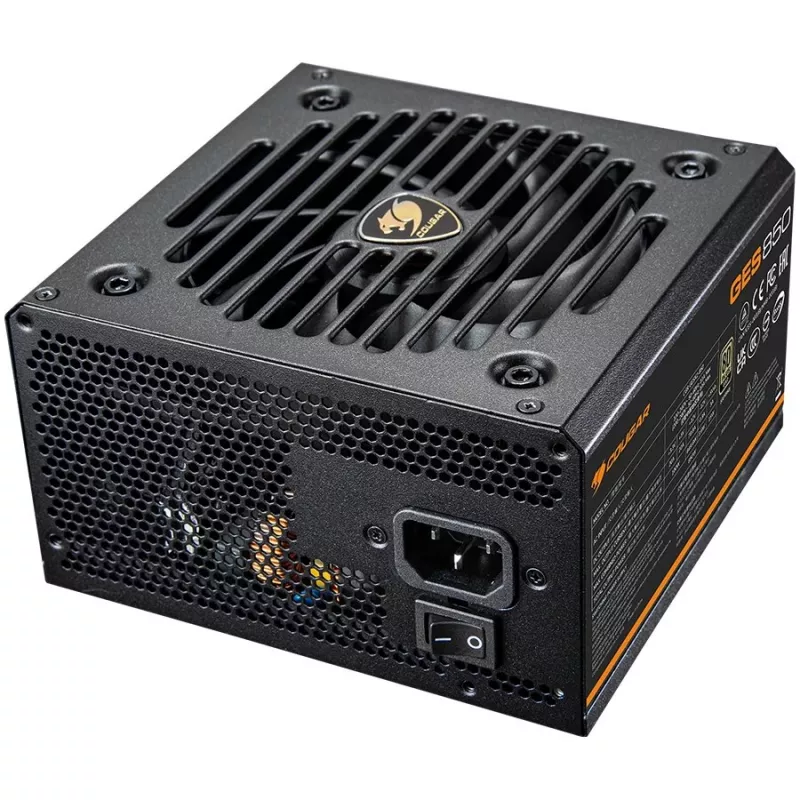 Cougar GES 850 850W 80 Plus Gold ATX toiteplokk fikseeritud kaablitega