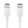 CP USB-C to USB-C laadimiskaabel 1m 2A kiirlaadimine universaalne andmesünkroonimine valge