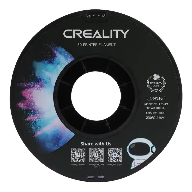 CR-PETG Filament Creality (Läbipaistev Sinine)
