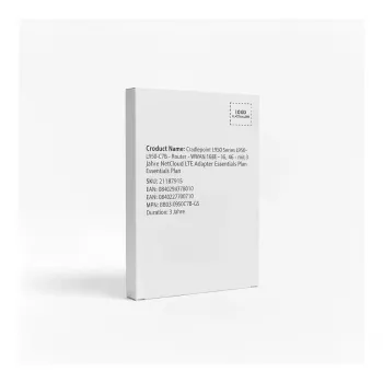 Cradlepoint L950 Series L950-C7B ruuter - WWAN 1GbE - 3G, 4G - koos 3-aastase NetCloud Branch LTE Adapter Essentials plaaniga
