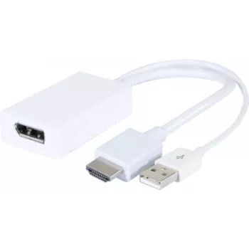 CUC Exertis Connect 127389 aktiivne DisplayPort-HDMI videosignaali konverter 4K UHD 60Hz must