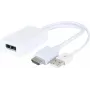 CUC Exertis Connect 127389 aktiivne DisplayPort-HDMI videosignaali konverter 4K UHD 60Hz must