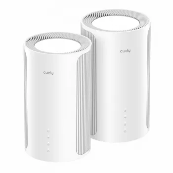 Cudy BE6500 2.5G Mesh Wi-Fi 7 süsteem – 2-pakk