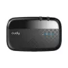 Cudy MF4 4G LTE mobiilne Wi-Fi hotspot ruuter, 300 Mbps üheribaline 2,4 GHz, kuni 10 seadet, 2000 mAh aku, must
