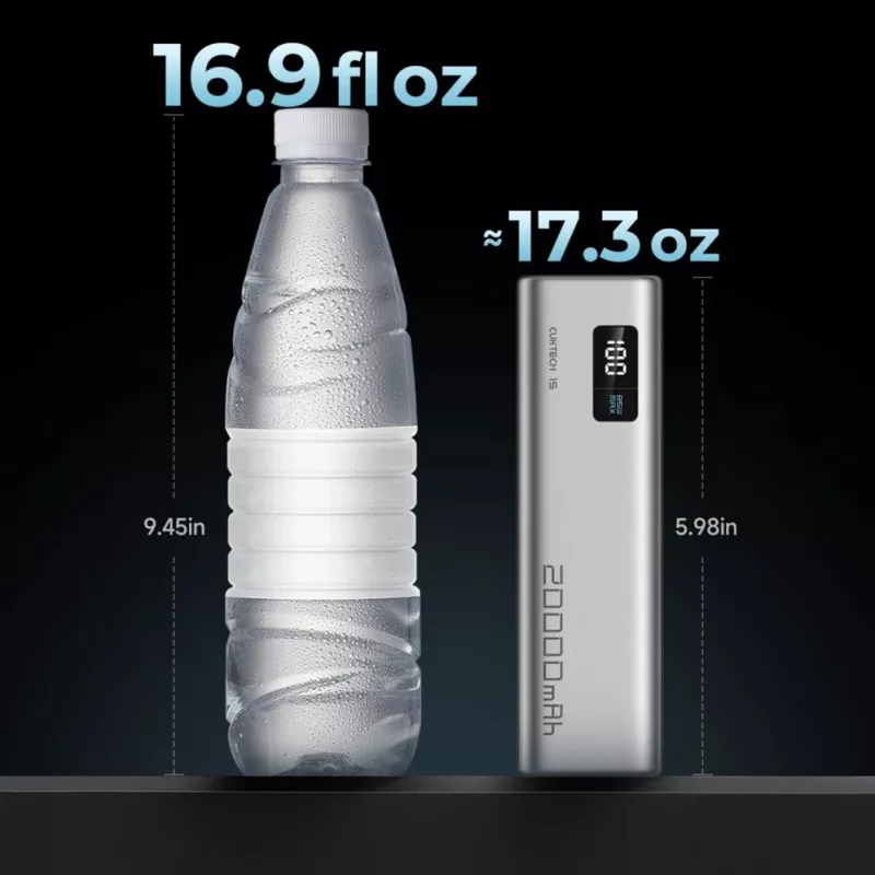 Cuktech CUKP200XGLGR 20000 mAh 100W Power Bank Hall