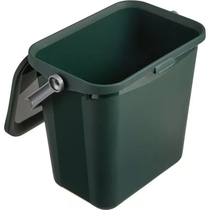 Curver Multiboxx Bio 6L roheline taaskasutatud plastist kompostikonteiner ventileeritava kaanega