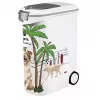 CURVER PetLife Food Storage Container 20 kg 54 L Anthracite/Green
