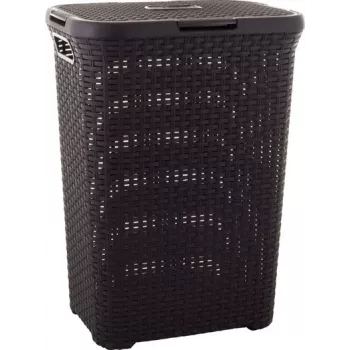 Curver Style 144873 Pesukorv 60 L Kandiline Rotanpruun