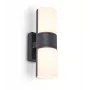 CYRA 5198101118 15W LED seinavalgusti, mattmust, 3000K soe valge, 1200 luumenit