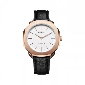 D1 Milano SSLL04 Kell - 36mm Roostevaba Teras, Kvartsliikumine, Hõbedane Siht