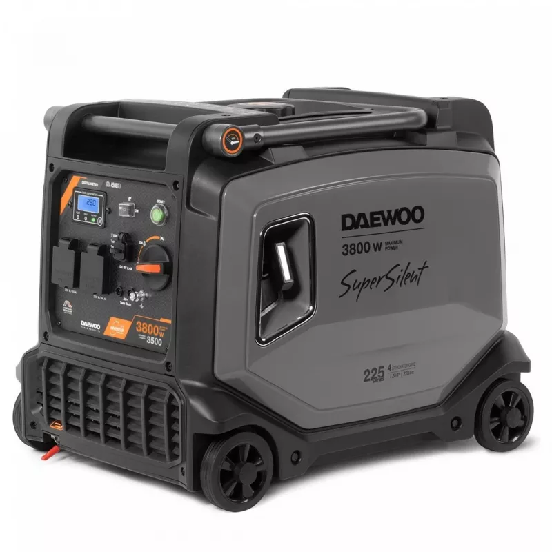 Daewoo GDA 4500SEi Petrol Inverter Generator 3.8 kW Super Silent
