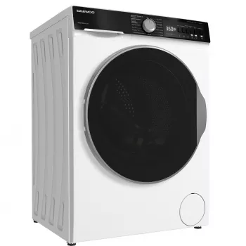 DAEWOO WD-FC85514W1A-DE Eestlaaditav pesumasin, 8 kg, 1400 p/min, valge/must