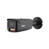 DAHUA 6MP Bullet IP Camera with Warm Light, Active Deterrence, 3.6mm Lens, IP67, Black
