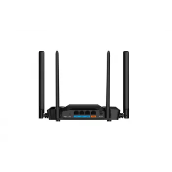 DAHUA AC12 AC1200 kahe sagedusriba gigabitine traadita ruuter, Wi-Fi 5, 4x LAN, must