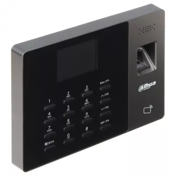 Dahua ASA2212GL tööaja registreerimise terminal 2,4-tollise TFT LCD-ekraaniga, sõrmejälg, EM-kaart, parool, Wi-Fi
