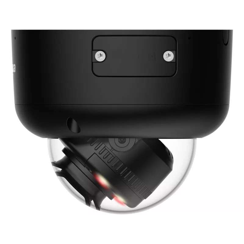 DAHUA IPC-HDBW5659R1-ASE-PV-0280B-PRO-BLACK 6MP Kupliga võrgukaamera 2.8mm objektiiviga, WizMind AI, must