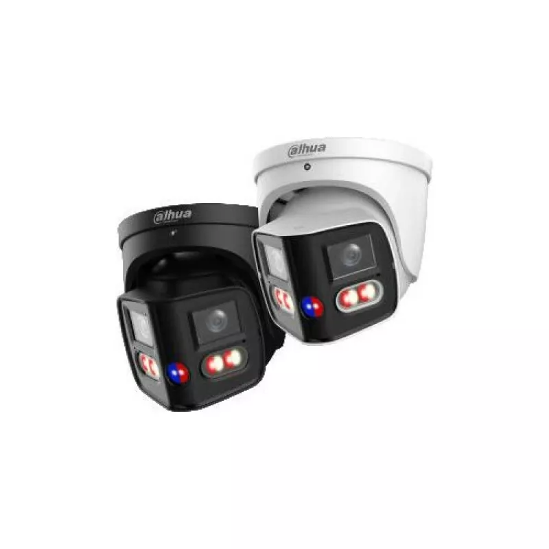 Dahua IPC-PDW31259-A180-AS-PV-0280B-BLACK TIOC Duo 8MP Panoraamne 180° IP-kaamera, must