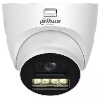 Dahua Technology Lite HAC-HDW1500TQ-IL-T Kupli IP Turvakaamera, 5MP, 2.8mm, Sise- ja Välistingimustesse, Lae/Seinale Kinnitav, IP67, Smart IR, Valge