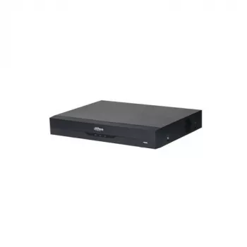 Dahua Technology XVR5116H-4KL-I3 16-kanaliline 5-ühes digitaalne videosalvesti (DVR) tehisintellektiga, 4K-N salvestus, H.265+, 1 SATA kuni 10TB, must