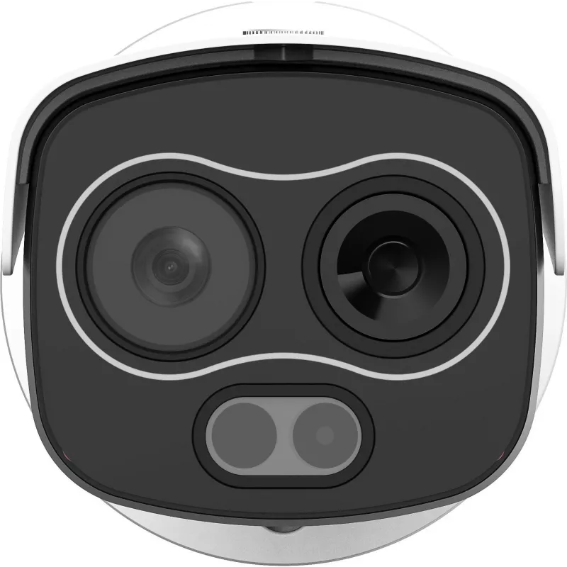 DAHUA TPC-BF1241-B3F4-DW-S8 Termokaamera bullet-tüüpi võrgukaamera, 256x192 termokaamera ja 4MP nähtav, 3.5mm/4mm, IP67, PoE