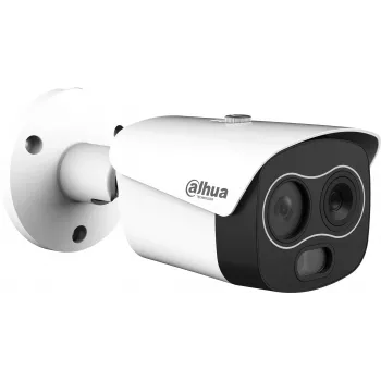 Dahua TPC-BF1241-TB3F4-DW-S8 IP-kaamera termo- ja optiliste anduritega, 4MP, 256x192 termiline eraldusvõime, 3,5mm termiline objektiiv, 4mm optiline objektiiv, IP67, PoE