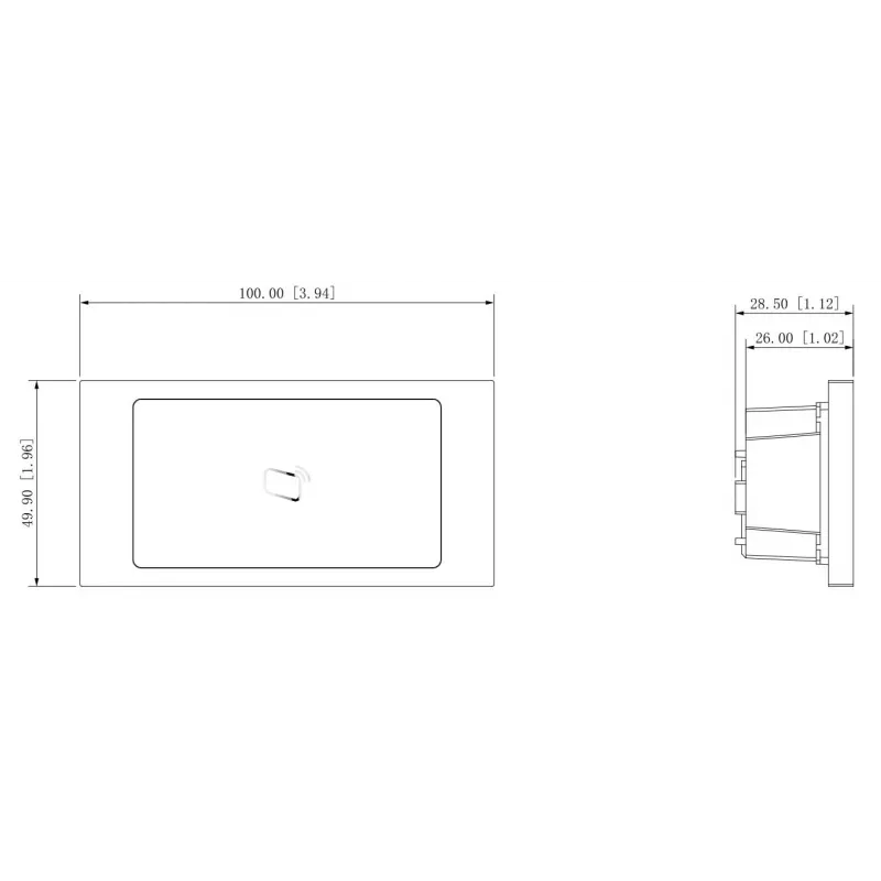 Dahua VTO4202FB-MR1 Modulaarne uksekõne põhimoodul