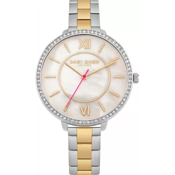 Daisy Dixon DD088SGM Naiste kvartskell, analoog, 36mm, hõbedane roostevabast terasest võrk