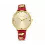 Daisy Dixon Naiste DD133PG Analoog Kvartskell 38mm Roosakuldne Roosa Tehismahk