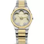 Daisy Dixon Naiste DD168SGM Kvarts Analoogkell 36mm Roosakuld Hall Kunstnahk