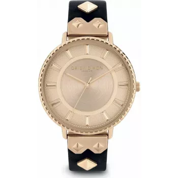 DAISY DIXON Naiste kvartskell DD107BRG - 35mm roosakuld ja pruun nahk