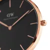 DANIEL WELLINGTON Classic Petite Naiste Kell 36mm Roosakuldne Roostevabast Terasest Võrk DW00100303