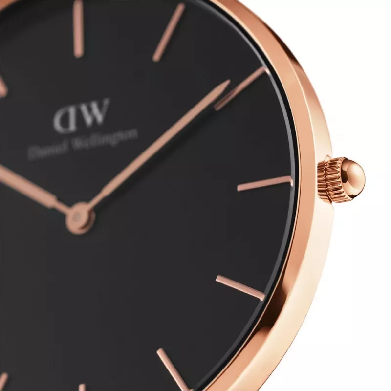 DANIEL WELLINGTON Classic Petite Naiste Kell 36mm Roosakuldne Roostevabast Terasest Võrk DW00100303
