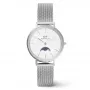 Daniel Wellington Petite Lumine Watch 32mm Rose Gold Stainless Steel Mesh