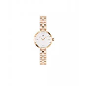 DANIEL WELLINGTON Petite Lumine naiste käekell 22mm roosakuldne roostevabast terasest võrk DW00100717