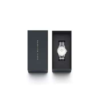 DANIEL WELLINGTON Petite Lumine naiste kell 26mm hõbedane roostevabast terasest mesh DW00100679