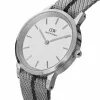 DANIEL WELLINGTON Petite Lumine naiste kell 26mm hõbedane roostevabast terasest mesh DW00100679