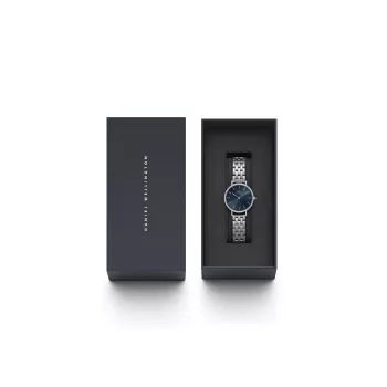 DANIEL WELLINGTON Petite Lumine naiste käekell 28mm hõbedane roostevaba teras DW00100664