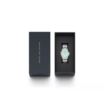 DANIEL WELLINGTON Petite Lumine naiste käekell 32mm roosakuldne võrk DW00100538