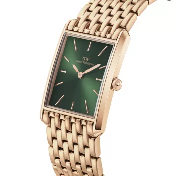 DANIEL WELLINGTON Petite Lumine naiste käekell 32mm roosakuldne roostevabast terasest võrk DW00100704