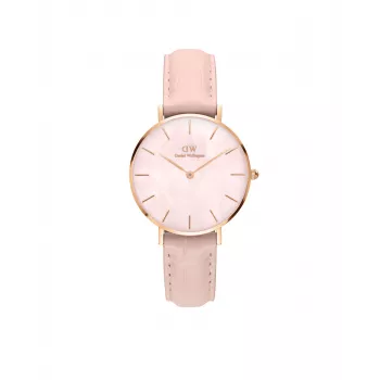 DANIEL WELLINGTON Petite Lumine naiste kell 32mm kahetooniline roosakuldne ja hõbedane roostevaba teras DW00100514