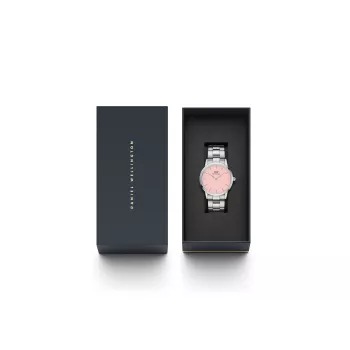 DANIEL WELLINGTON Petite Lumine naiste käekell 36mm hõbedane roostevabast terasest mesh DW00100536