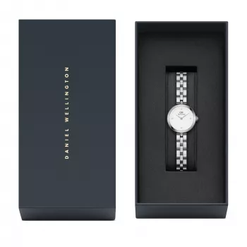 DANIEL WELLINGTON Petite Lumine naistekell DW00100716 22mm hõbedane roostevabast terasest võrkrihm