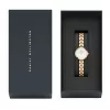 DANIEL WELLINGTON Petite Melrose naiste käekell 22mm roosakuldse võrkkäevõruga DW00100715