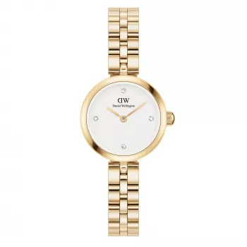 DANIEL WELLINGTON Petite Melrose naiste käekell 22mm roosakuldse võrkkäevõruga DW00100715